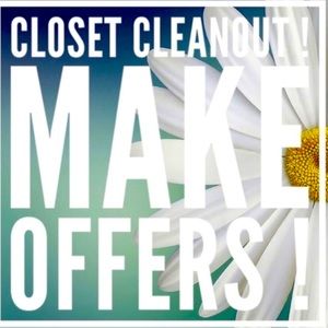 All items already discounted! Bundle to save! Lots of $10 items!Accepting offers